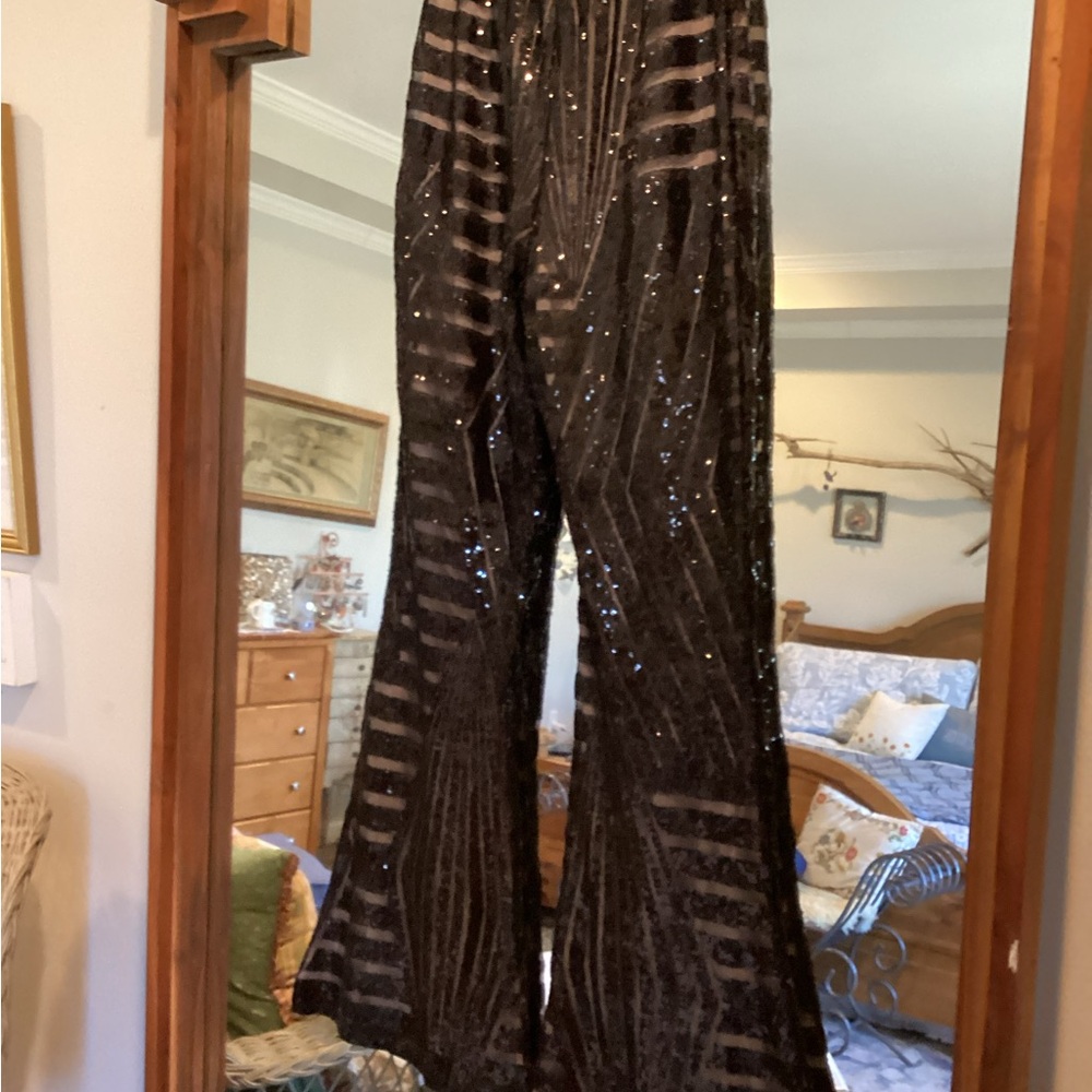 Sequined Evening Pants - image 4